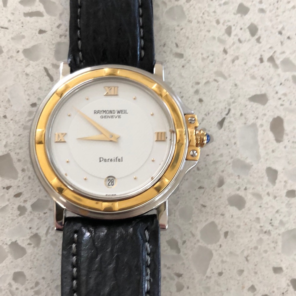 NEW Raymond Weil Parsifal two tone Watch 9189